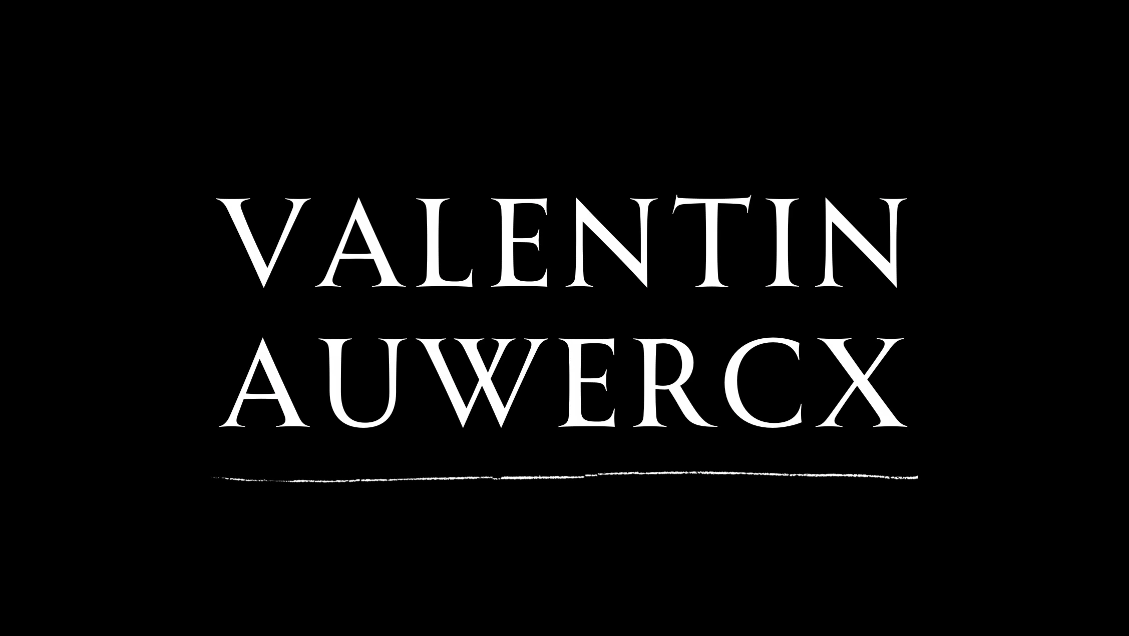 Valentin Auwercx | Site officiel de l'auteur francophone